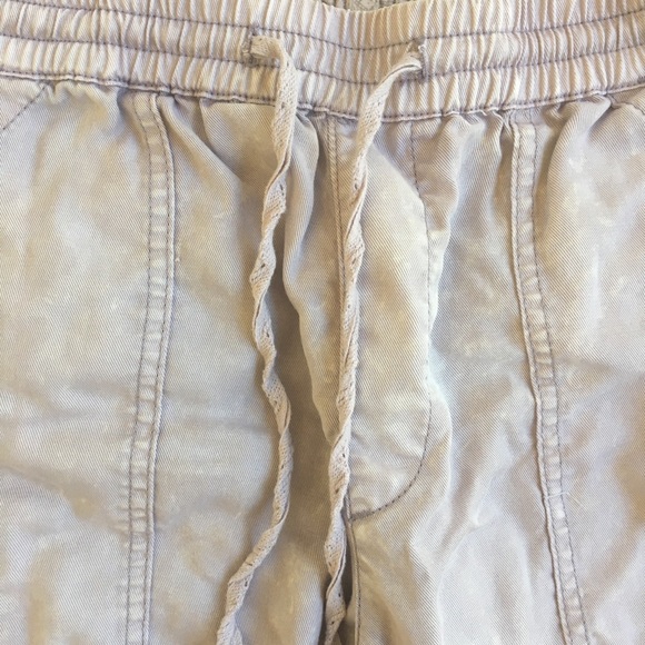 Lavender Anthropology Joggers w/ Lace Draw String - Picture 2 of 4